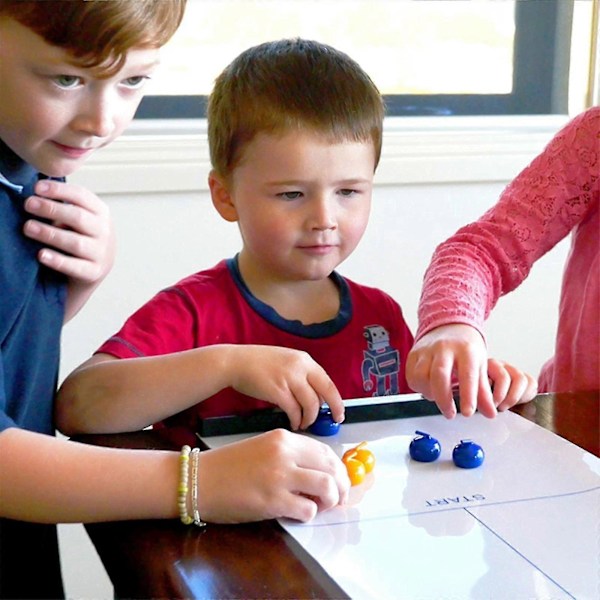 Bordsspel Curling Spel Portabelt Lag Brädspel Bordsspel Träning Familj[D] Desktop curling A