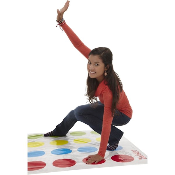 Twister Party Classic Brädspel För 2 Eller Fler Spelare, Inomhus Och Utomhusspel För Barn 6 År Och Uppåt, Förpackningen Kan Variera