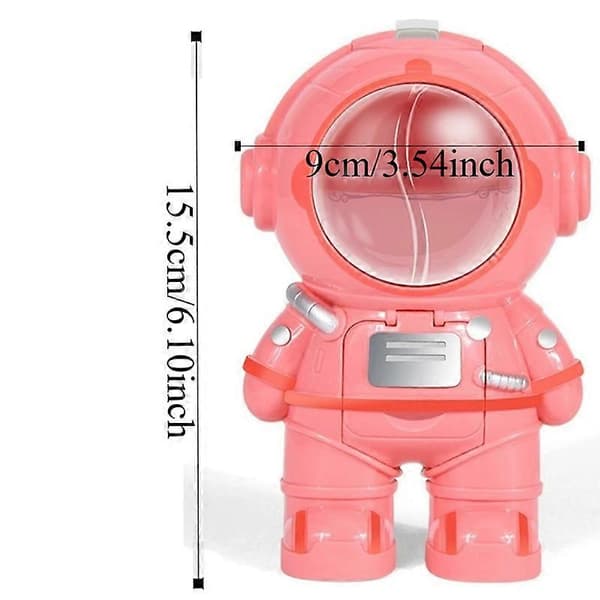 Drikkekanne Vannkopper Astronaut Vanndispenser Stropp 250ml Mini Vanndispenser (D) Pink