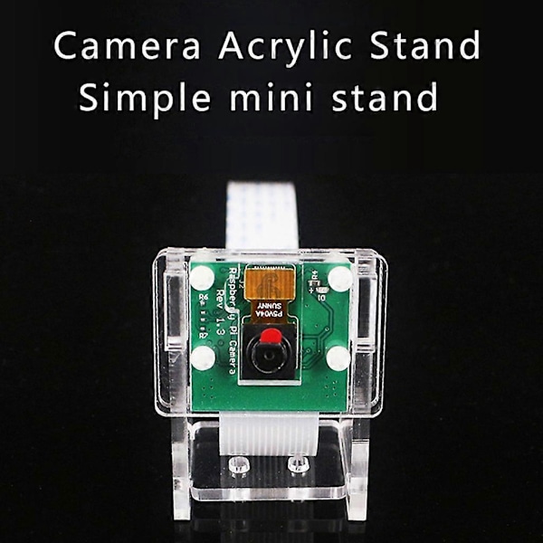 Akrylhållare för Raspberry Pi 5MP Kameramodul (Transparent)