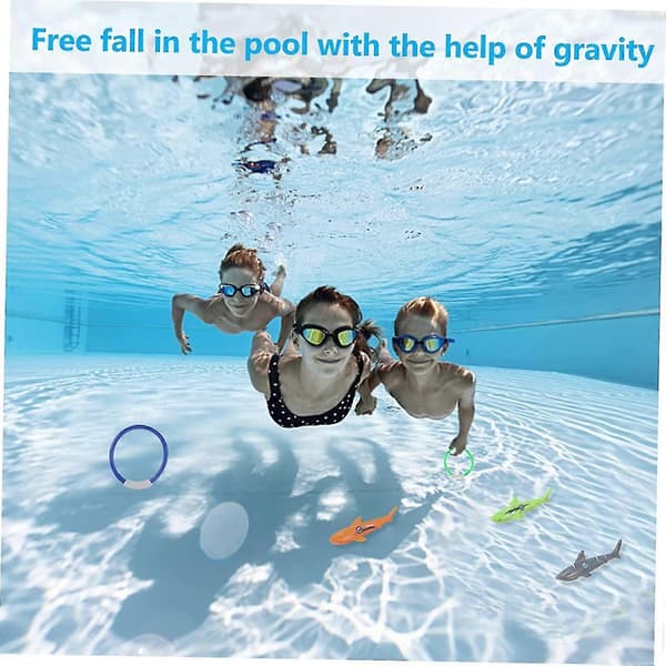 Pool Dykleksaker Sommar Simbassäng Leksaker För Barn[D] Diving octopus