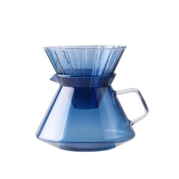 600 ml V60 kaffekanna i glas för att hälla över kaffe Köksredskap Amber Zh52 Zh52 [kk]