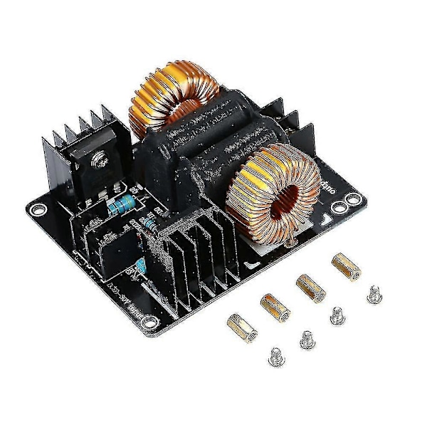 Zvs 1000w Lågspänningsinduktionsuppvärmningsplatta Modul Flyback Driver Värmare Marx Generator Tesla Spole Strömförsörjningsplatta