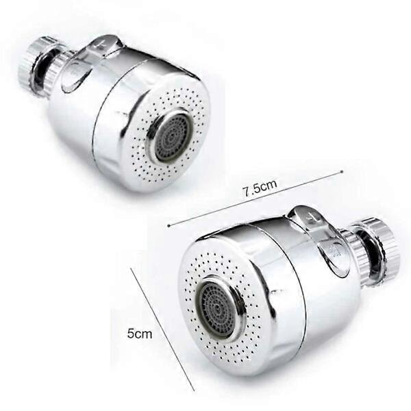 360 munstycke till kran med dusch - adapter för kökskran silver 1ST[D]