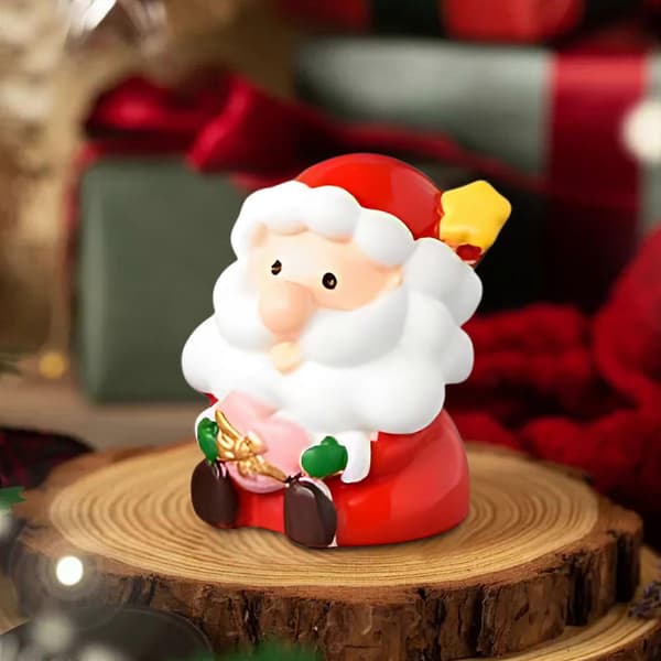 Leksaker för barn, Glad Jul, Jultomte, Snögubbe, Sött Par, Snöprydnad, Leksaker B[D] A