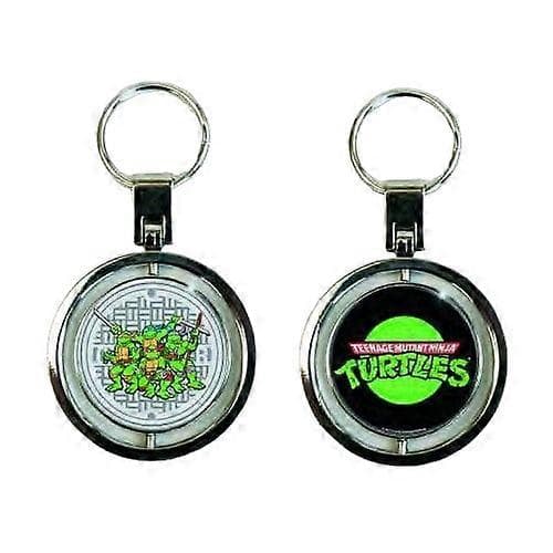Logo Spinner Nøglering[D] Green/Black/Silver One Size