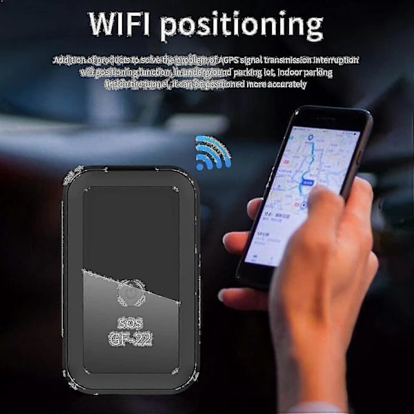 Gf-22 Mini GPS-spårare, Realtids Tracker