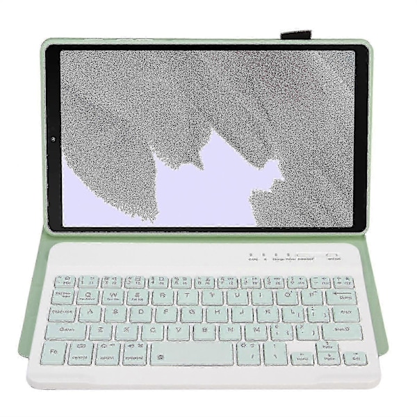 Tangentbord+fodral för Samsung Galaxy Tab A7 Lite 8.7 T220 / T225 Light Green