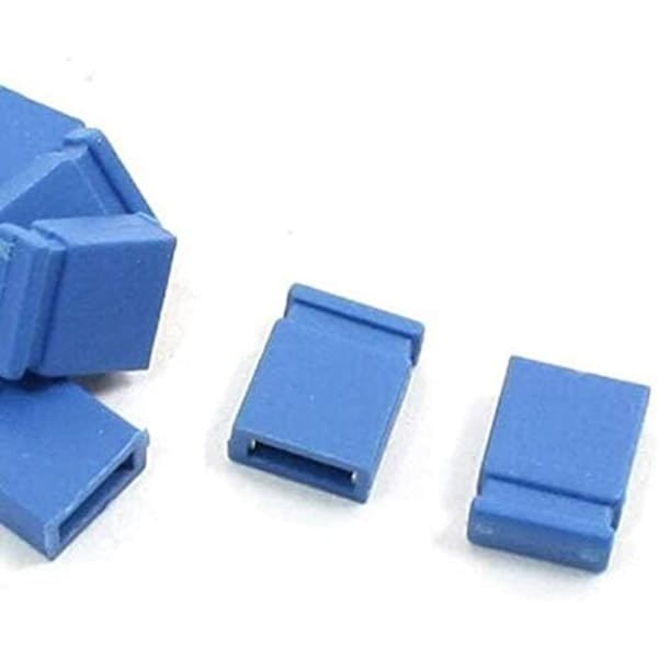 Mini Jumper Cap 2.54mm Blå Standard Kretskort[D]