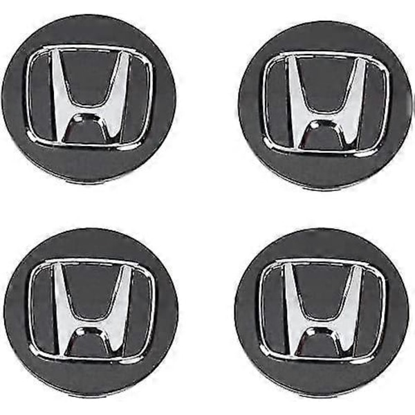 (svart) 69mm) Bil Logotyp Center Cap Fälglockar Navskydd Logotyp Badge Emblem För Honda (passar Hon-da