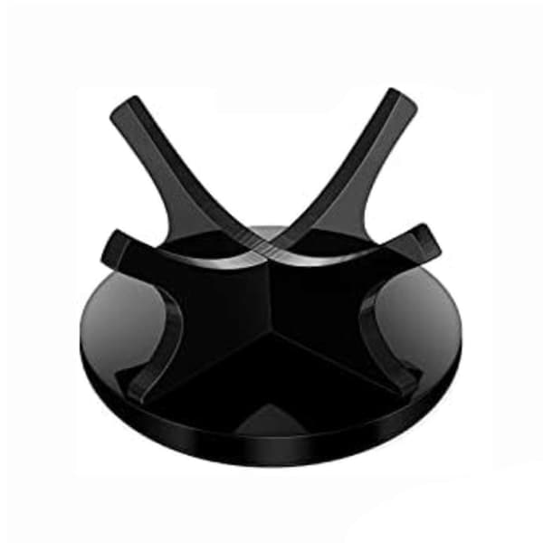 Golfbollar Displayställ Baseboll Stödbas Softboll Rack Akrylbollar Visningsbas Bollar Sfärer Hållare Bas Klar[D] Black
