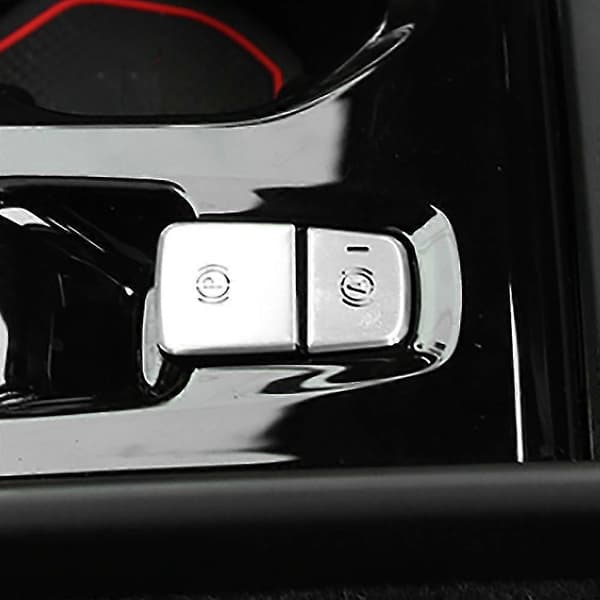 Bil Til Volvo Xc40 2017-2020 Håndbremse Knap Mærkat Sølv[D]