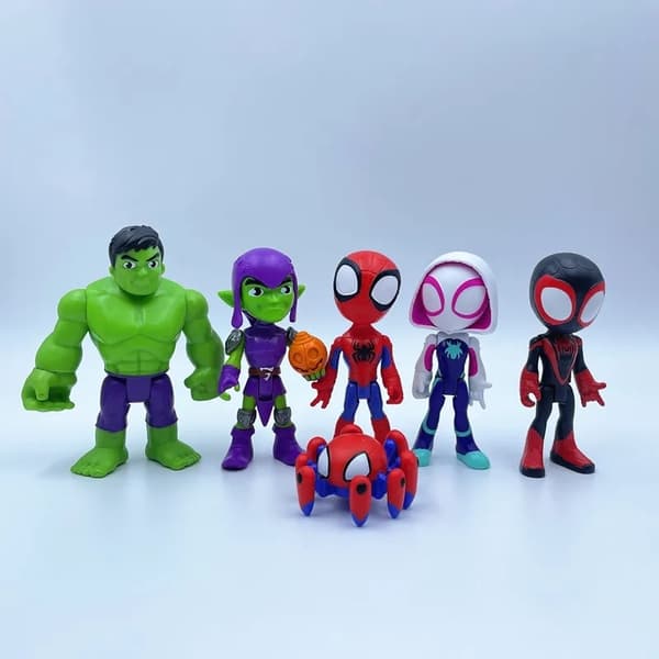 Spider-Man Marvel Actionfigur Dukker Figurer for Barn Leketøy[D] Slight defect