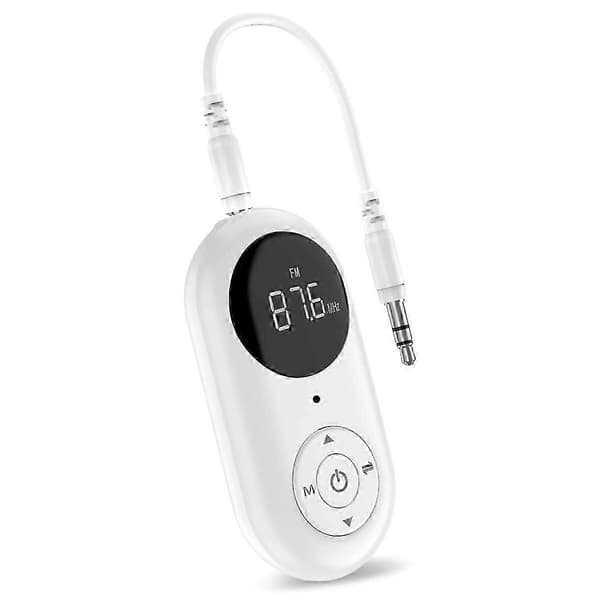 Bluetooth Receiver Transmitter FM Transmitter 3-i-1 Trådløs Ekstra Lydmodtager til TV Bil PC BT[WSY]