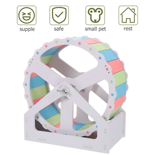 Hamster Tilbehør Løbehjul til Pindsvin 2 Sæt[D] Multi 23X20CM