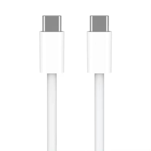 iPhone 15/16 Opladerkabel 2m Hvid USB-C til USB-C[D] white
