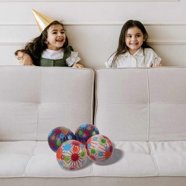 Party Träningsbollar Uppblåsbara Studsbollar för Barn 8-pack [WSY]