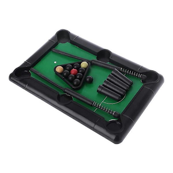 Nyhet Mini Skrivbords Biljardbord Bordsskiva Pool Leksak Spelset Förälder-barn[D]