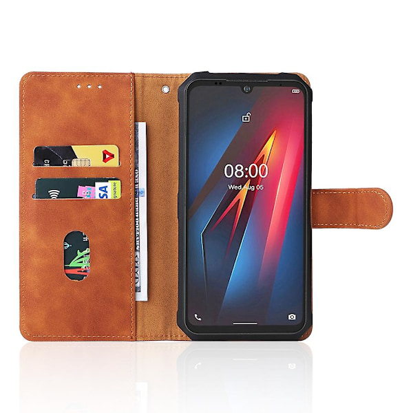 Lærtelefonveske for Ulefone Armor 8