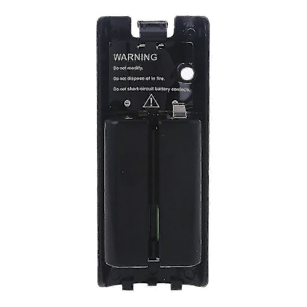 2 stk Svarte og Hvite Ladbare Batterier for Wii Spillkonsoll Tilbehør 2800mah Hvit