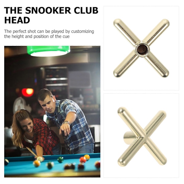 Biljardikepin teline Snooker Pool Cue Rest Biljardikepin Biljardikepin pidike [D] Golden 8X8CM
