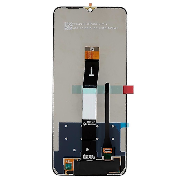 For Xiaomi Redmi 12C 4G/Poco C55 4G Grade B LCD-skjerm og Digitizer Monteringsdel Erstatning[D]