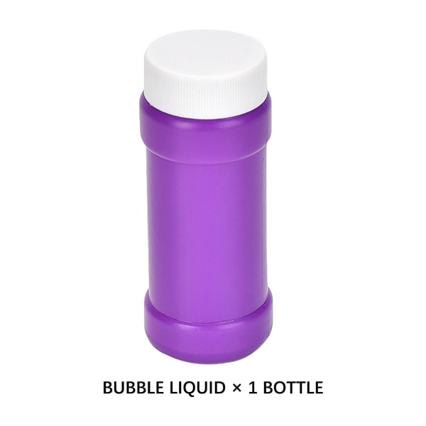 2023 Jul Automatisk Bubbelmaskin Med Ljus, Musik, Roliga Jultomte Bubbel Leksaker (60ml Bubbellösning) [kk] Red Free Size