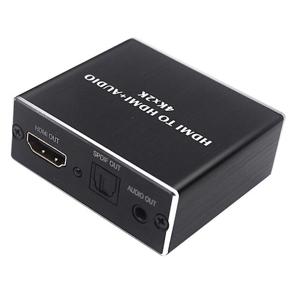 HDMI Stereo Audio Extractor Konverter 4K * 2K HDMI till HDMI + Optisk SPDIF 3.5mm