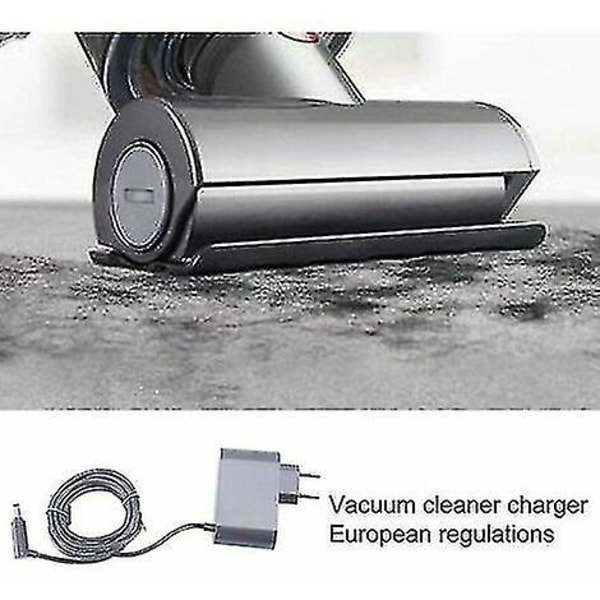 30.45v Dammsugarladdare för Dyson V10/sv12/sv14 Laddare för Dyson Dammsugare Strömadapter Ersättningsdelar för Dammsugare