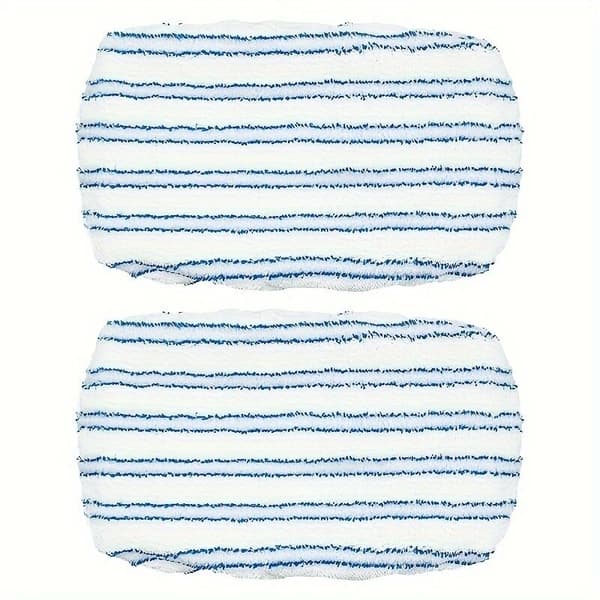 Flad mikrofibermoppe kompatibel med Vileda OCedar, dobbeltanvendelse, våd/tør Bleu 0.05