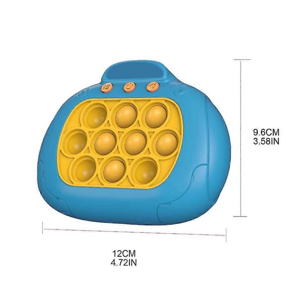 Dekompresjon Push Bubble Spillkonsoll Leke Autistiske Barn Stress Relief Fidget[D] Orange