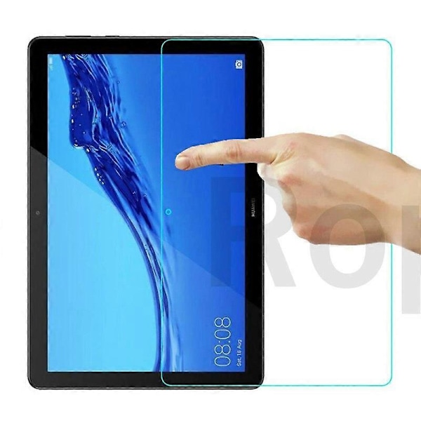 3 stk. Glasskærmsbeskytter til Huawei Mediapad T5 10.1' AGS2-W09/AGS2-W19 tablet beskyttelsesfilm 9H hårdhed anti-støv Skærmbeskyttere Mdiapad T5 10.1 3PCS