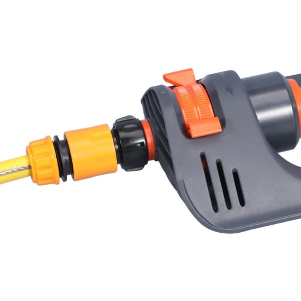 Rektangulær sprinkler til 90-220 m², rækkevidde 7-17m, sprøjter op til 13m 0.3 kg