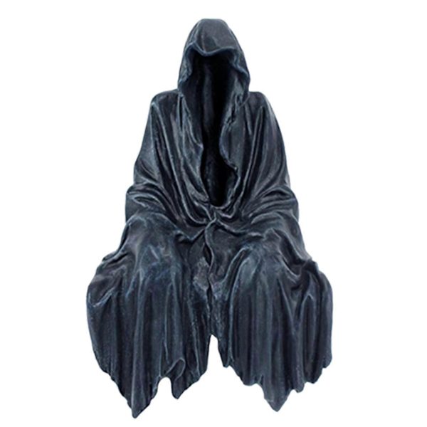 Høstende Trøst The Creeper Reaper Siddende Statue Resin Desktop Ornament Gotisk Skulptur[D] as show
