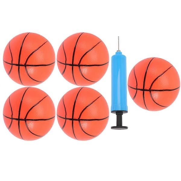 Uppblåsbara basketbollar för barn Mini basketbollar med pump 3 set [WSY]