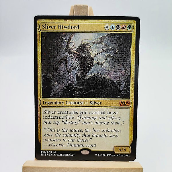 Magic Professional Agent Högkvalitativa NON FOIL-kort Sliver Hive Gravemother Queen Overlord The First Sliver