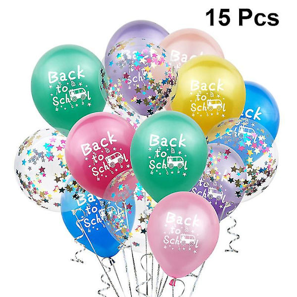 15 stk. Back To School Ballon[D]