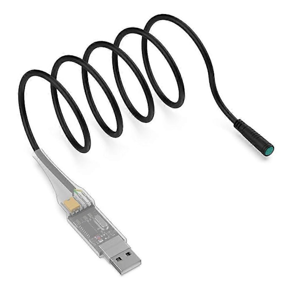 OTG-USB USB Programmeringskabler til Mid Drive Kit BBS01 BBS02B til Ændring af PAS Hastighedsparametre 50cm[D] Black