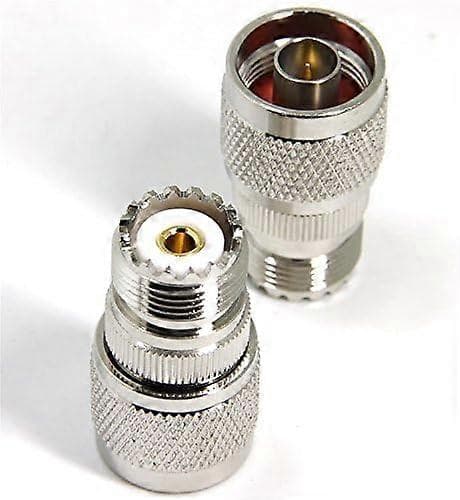2 kpl N-tyypin uros-UHF-naaras SO239 -sovitin [D]