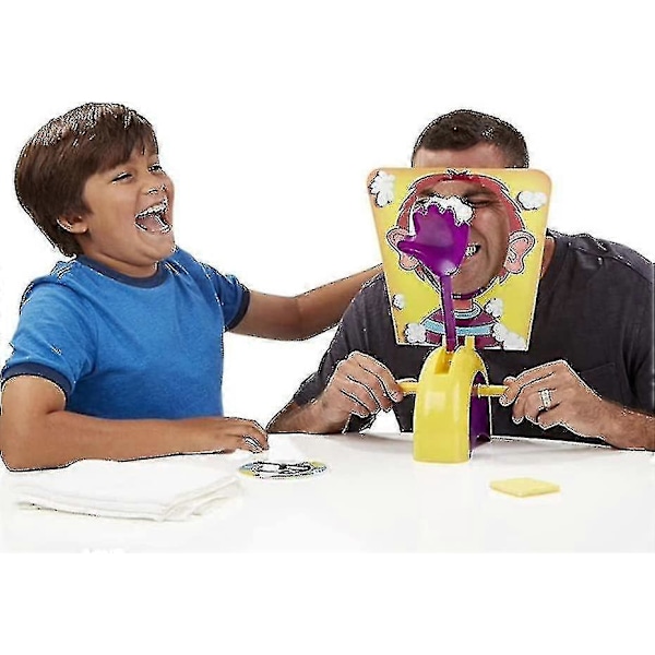 Pie Face Game, Pie Face Spel För Barn, Cakecream Pie I Ansiktet, Förälder-barn Familj Fest Interaktivt Spel Leksaker