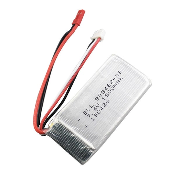 7.4V 1500MAh Li-polymeeriakku V913 RC-helikopterille L959 L969 L202 K959 RC-autolle TY9232 RC-quadcopterille Tarvikkeet