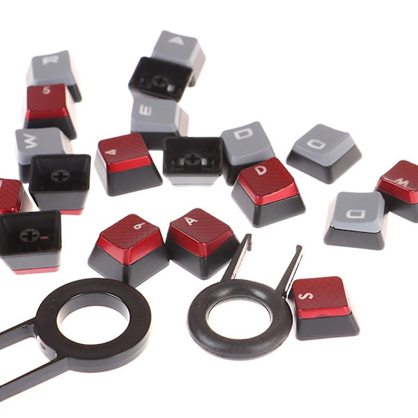 10 stk. Keycaps for Corsair K70 RGB K95 K90 K65 Mekanisk Spilltastatur Keycap