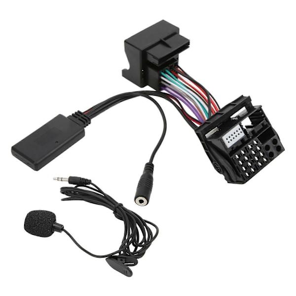 Bil RD4 Mikrofon Ekstern Samling Bluetooth 5.0 Aux Lydkabel Adapter Udskiftning til Citroen C5 C6 C8 C2 C3