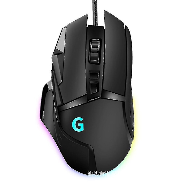 G502 Ergonomisk Trådbunden Spelmus Optisk Makro 7200dpi RGB Datorspel Halksäker Mus TZI