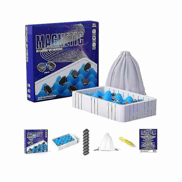 Bebetter Magnetisk Sjakkspill - Magnetspill, Magnetisk Brettspill Høykvalitets Gaver[D] Sponge Style