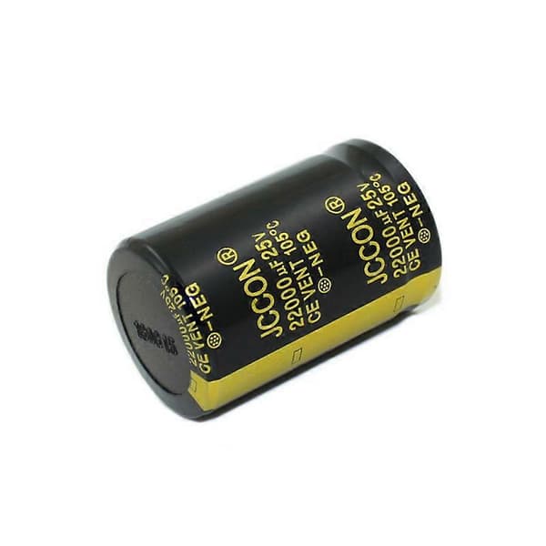 Aluminium Elektrolytkondensator 25V 22000uF för Ljudutrustning LED-Ljus[D]