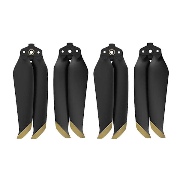 Korvaava DJI Mavic Air 2 -droneen 4 kpl potkuri hiljaisella äänellä helppo asentaa purkaa Wuqx[D] gold-4 pcs