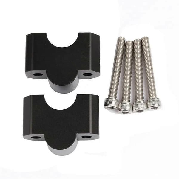 For 450MT MT450 Tilbehør Styre Riser Mount Clamp Styre Forhøyning Flytt Bak Adapter Deler[D] Black