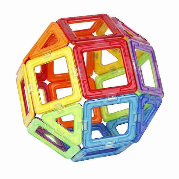 50/100 stk 3D DIY Magnetiske leker Byggeklosser Fliser Barn Utdannende