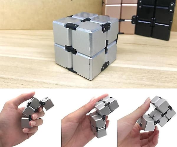 ny block cube hög kvalitet infinity cube hand spinner sm62728[D]